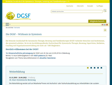 Tablet Screenshot of dgsf.org